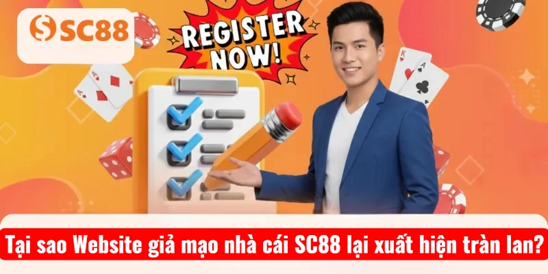 Tại sao Website giả mạo nhà cái SC88 lại xuất hiện tràn lan?